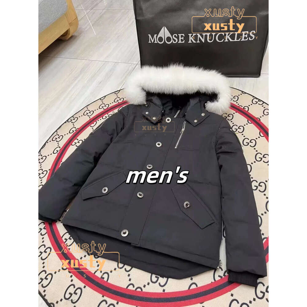Knucklecoat Designer Down Moosecoat Winter Jackets Mens Womens Windbreaker Down Moose Jacket Woman us size s-xxl Knukles Moose Coat 3f0