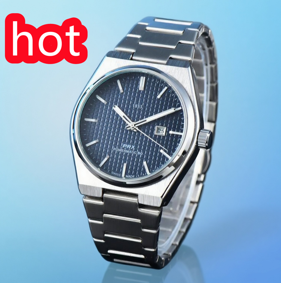 Fashion1853 TISSOTSitt Quartz Wrist Watches bell mechanical wristwatches High Quality Luxury Brand Chronograph Clock stainless steel Belt #88-image-878201744