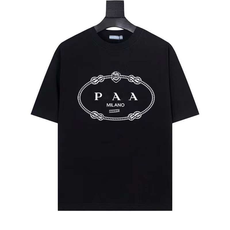 Summer new printed letter T-shirt short sleeve casual Joker men and women fashion T-shirt couple999