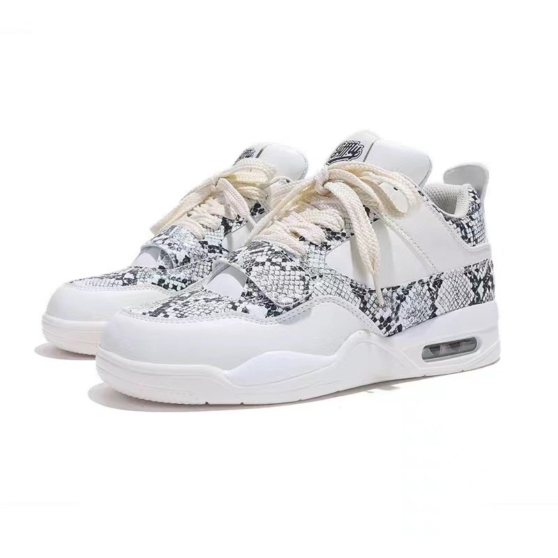 Jifffly free shipping Men's Sneakers 2025 designer shoes Summer New National Trend Python Pattern Versatile Sports Couple Style Trendy Shoes