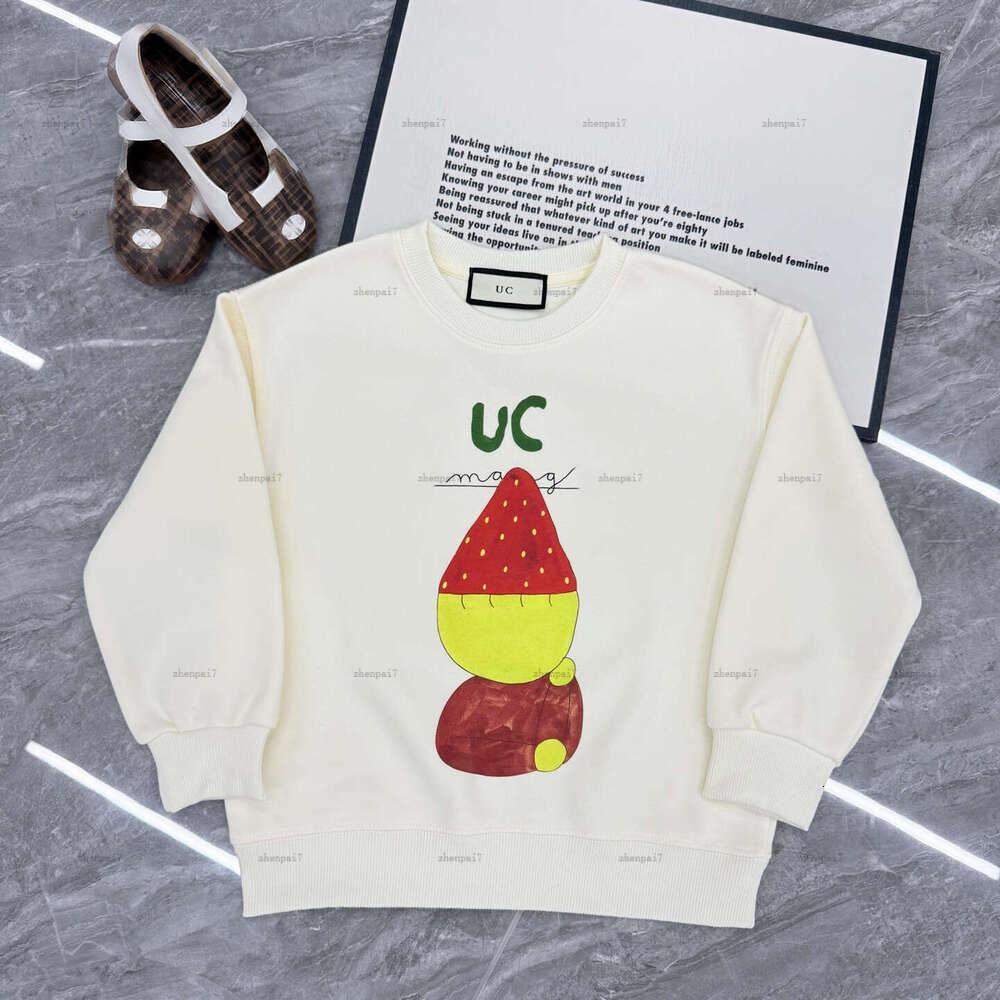 Top kids hoodie round neck child pullover designer baby clothes Colorful cartoon pattern print girls boys sweater A800X22N204-c-image-1080667248