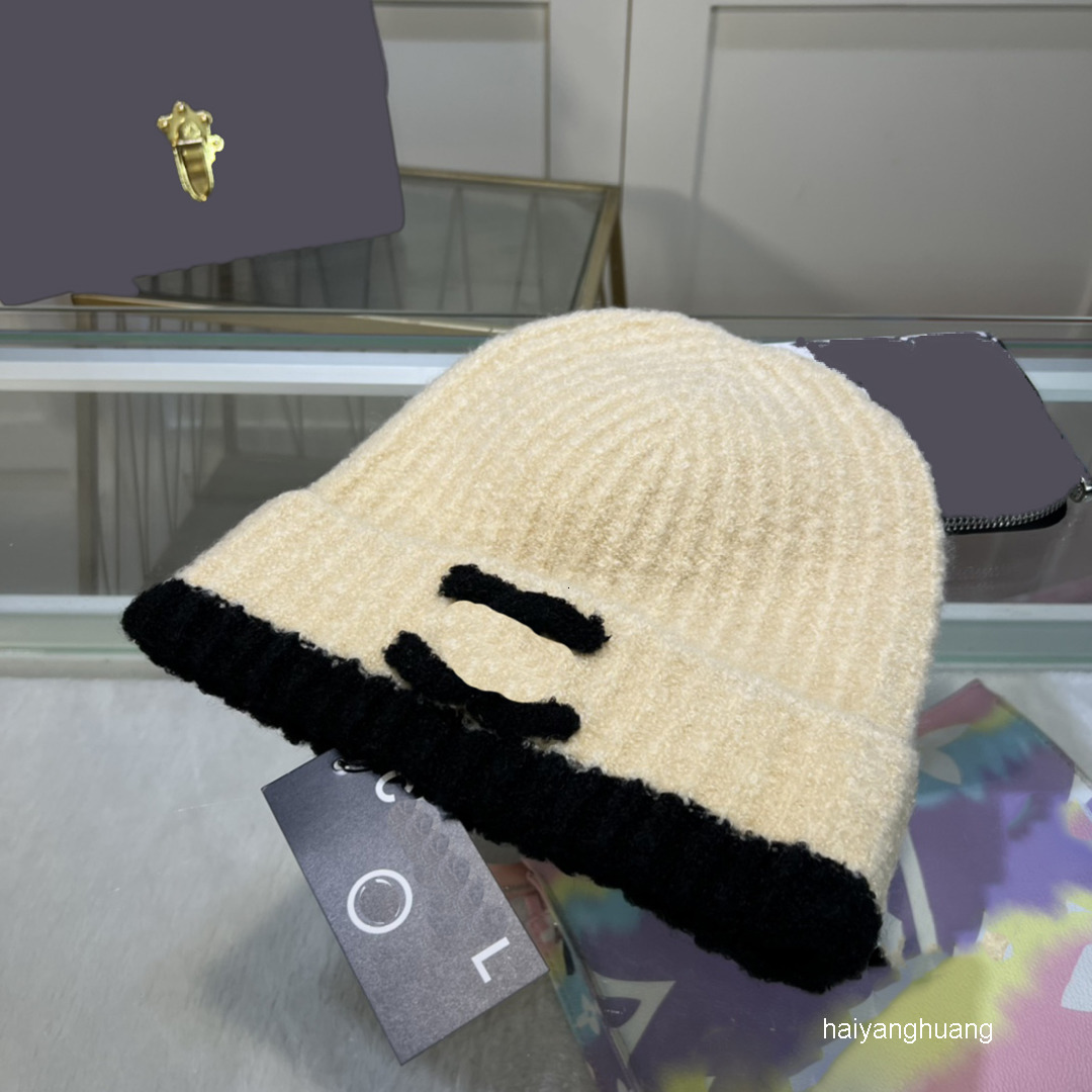 Hats Scarves Sets BeanieSkull Caps Beanie designer luxury knitwear hat solid color letter high quality prevalent versatile beanie letter design h