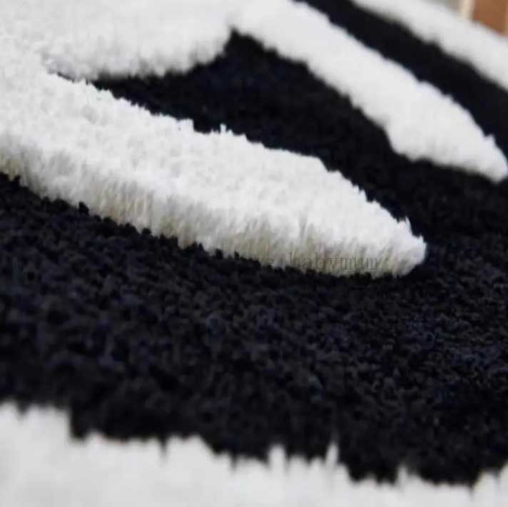Clearance Sale 2026 Luxury Thicken Cc Rugs Non Slip Round Top Quality Flocking Carpet Designer Bedroom Rest Area Rug Storewide Discounts High End Lo