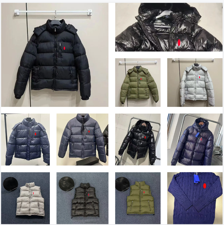 Designer Men's Down & Parkas down jacket autumn and winter Outdoor down jacket with down insulation detachable cap extra thick cotton jacket wi