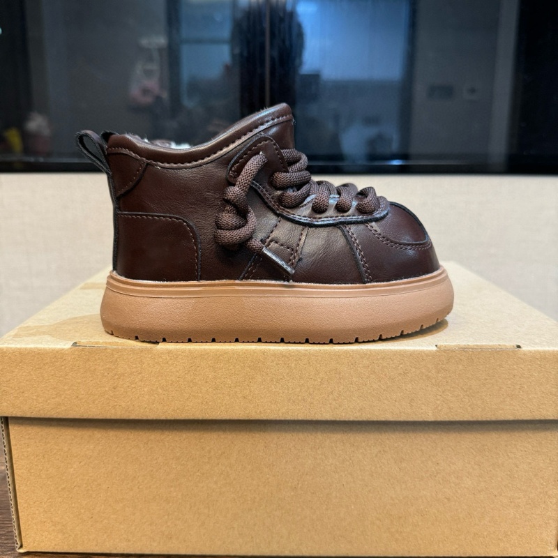 Kids Boots Chestnut Fur Slides children Shoes Sheepskin Shearling Mules Womens Men Boys Girls Ultra Mini Platform Boot Slip-on Shoe Suede Fall Winte