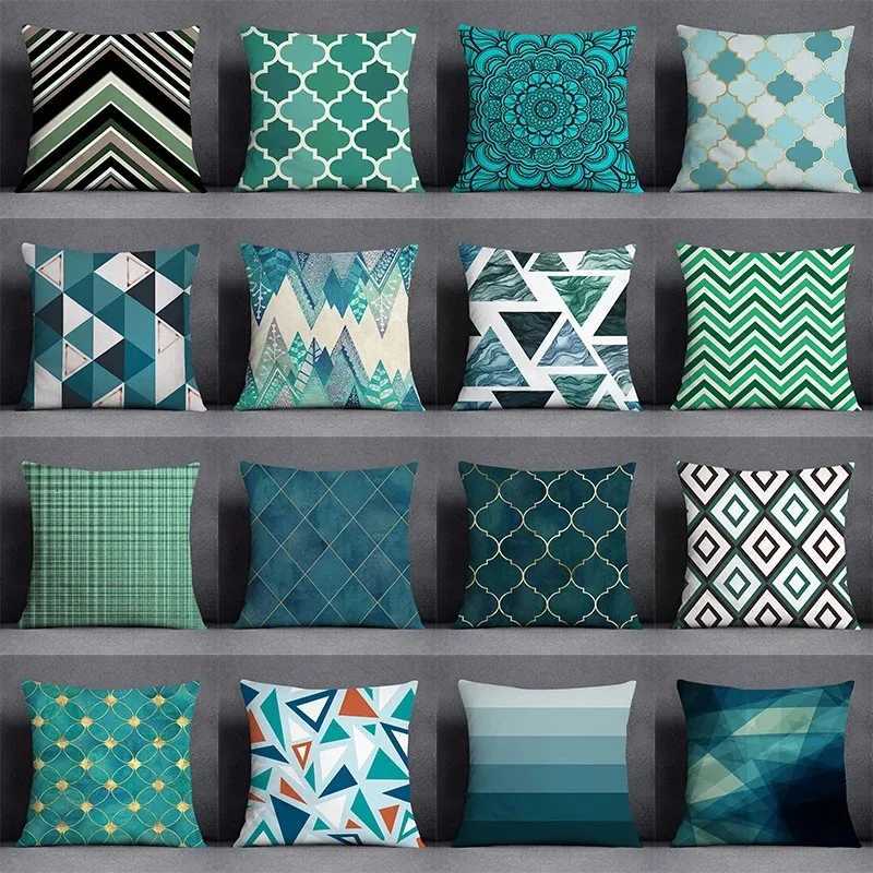 Dark Green Floral Animal Pattern case Interior Decoration Office Living Room Home case H251021-image-1080927382