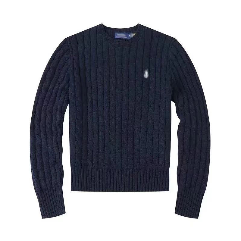 Rlphlaurenet Sweater Men Polo Quarter Zip Cable Knit Ralfs Laurent Jumpers Designer Sweaters Luxury Horse Brand Top Embroidery Pony Knitwear Pony Pu