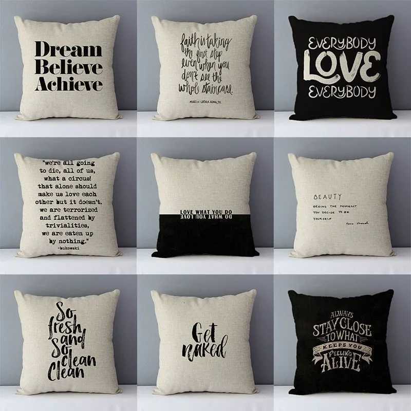 Dream believe achieve letters printed quty cozy cushion cover home decorative s square 45x45cm case for couch D5 H251021-image-1080926563