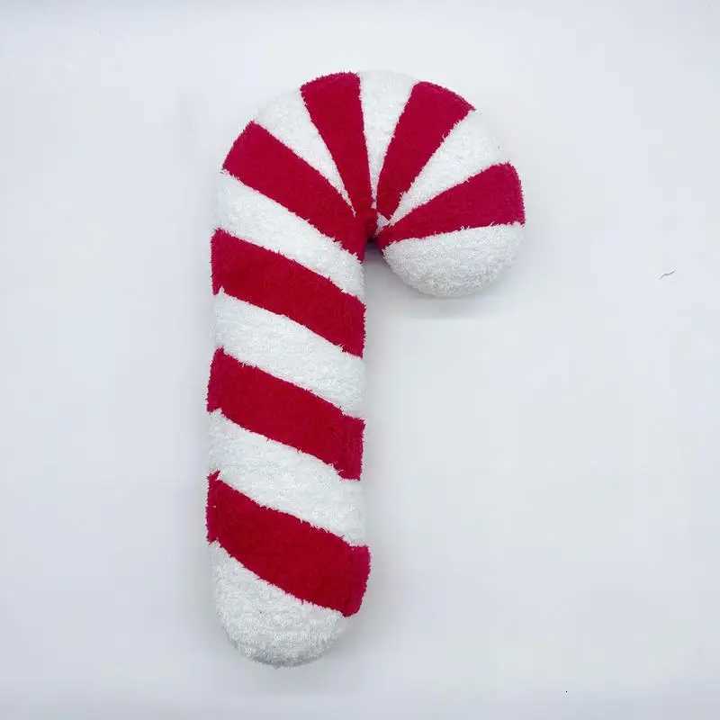 Christmas Candy Cane Stuffed Toy Soft Candy Cane Plushies Throw Doll Cute Sofa Cushion Christmas Decoration Navidad 2024 H251021-image-1080928455