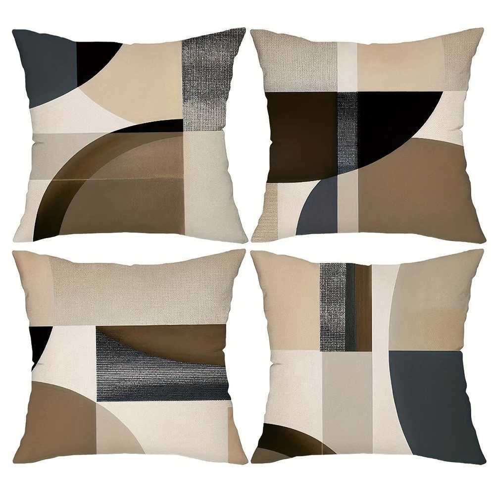 Abstractpatterned case SetSuitable for sofa car bedroom decorative cushion cover H251021-image-1080926972