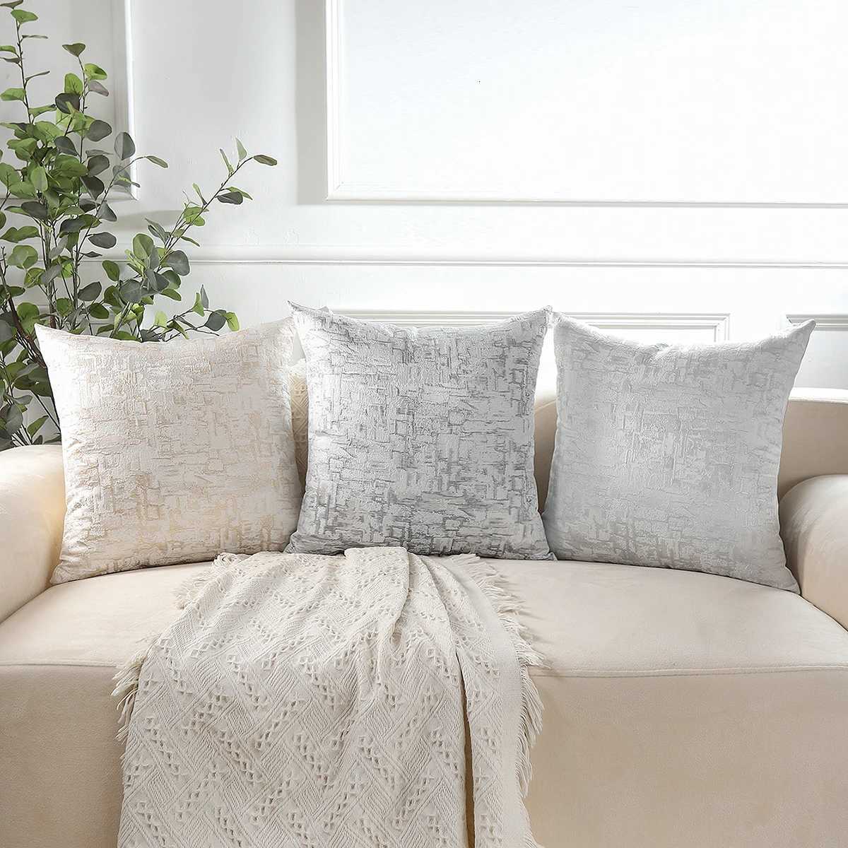 1 PC Vintage Jacquard Throw Cover Gold Yarns Living Room Decoration H251021-image-1080926932