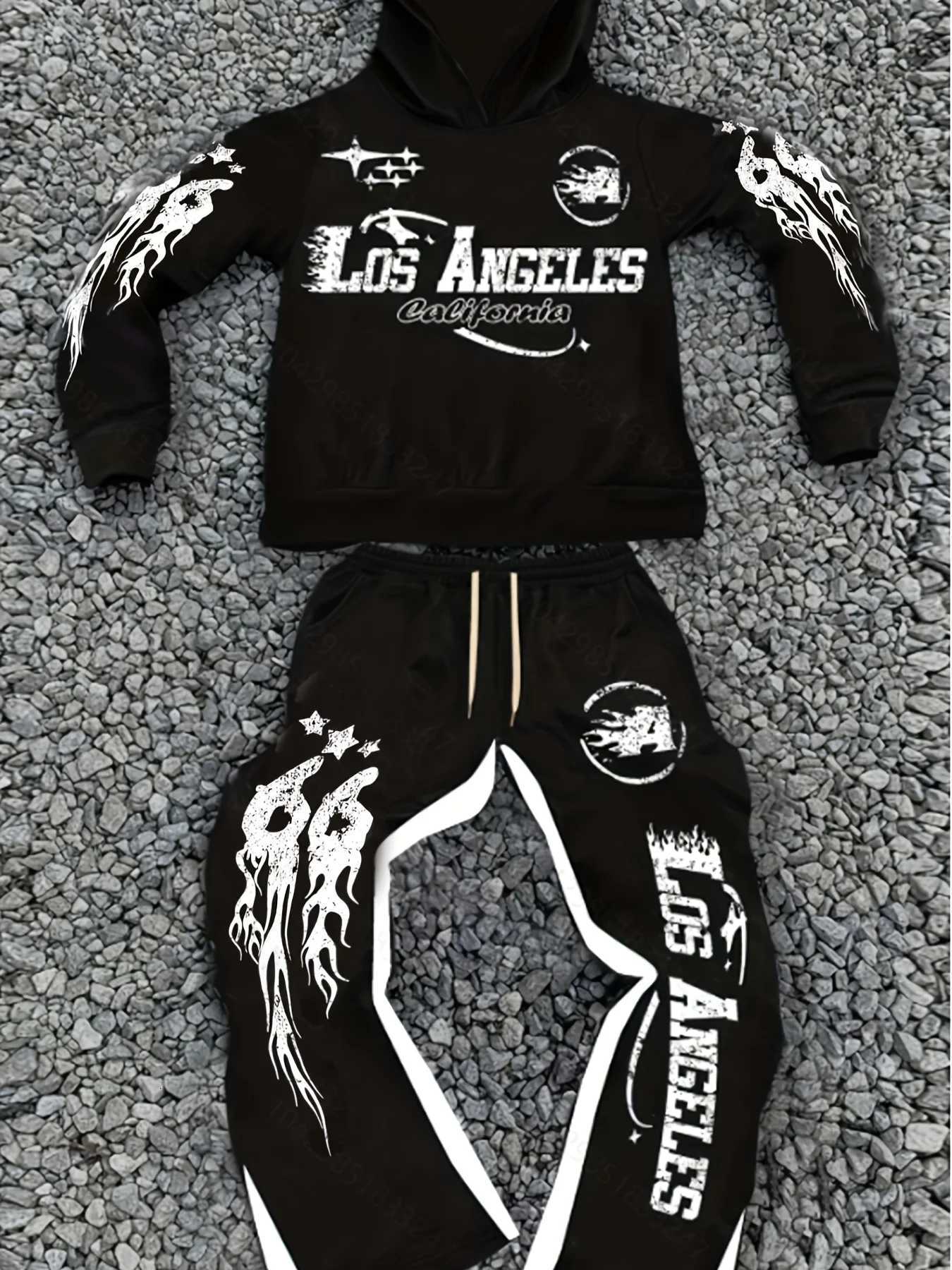 In The Autumn of 2025 Trendy Mens Fashion Strt Hiphop 3D Printed Sweatshirts Cool and Oversized Breathable Sweatshirt Sets X251021