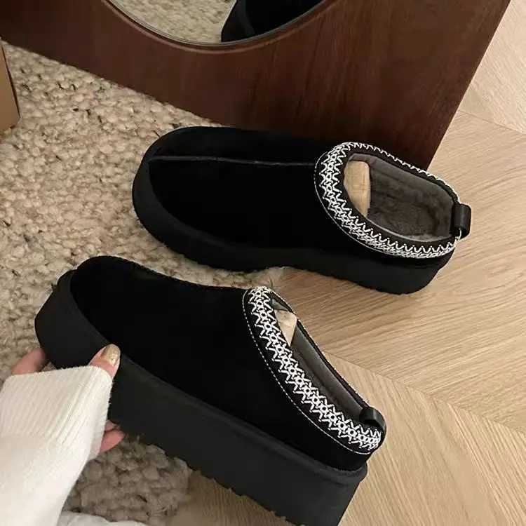 2027 Trendy Women Ultra Mini Snow Boots Classic Platform HighHeel Fur Ankle Boots Warm Winter Daily Outfit Footwear T260922K10J