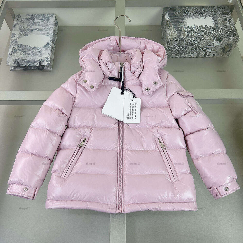 Top kids coat Purple design baby down winter Hooded design jacket kids designer clothes boys girl Outwear A978X27N231-image-1080892954