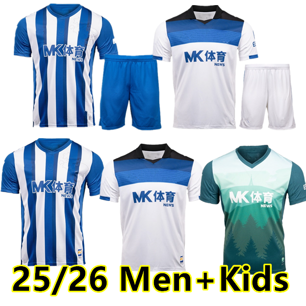 25 26 Soccer Jerseys 2025 2026 Alaves HAGI GUEVARA A.SOLA JAVI LOPEZ GURIDI A.SEDLAR ENRIQUE GORSOSABEL SAMUEL DUARTE football men and kids shirt-image-999381150