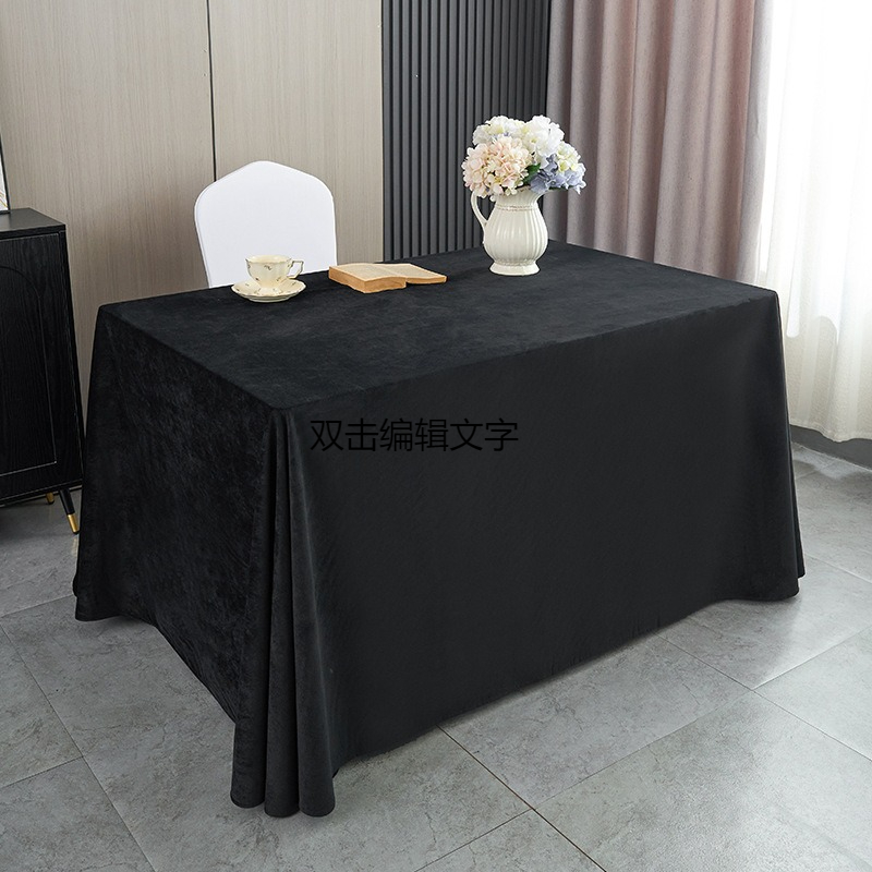 Hotel Conference Restaurant Exhibition Activities Solid Color Office Tablecloth UI5-image-1081055531