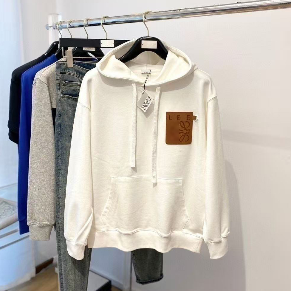 Sweat-shirt à capuche pour hommes et femmes, nouveau sweat à capuche ample imprimé avec poche de styliste, pull à manches longues en pur coton po