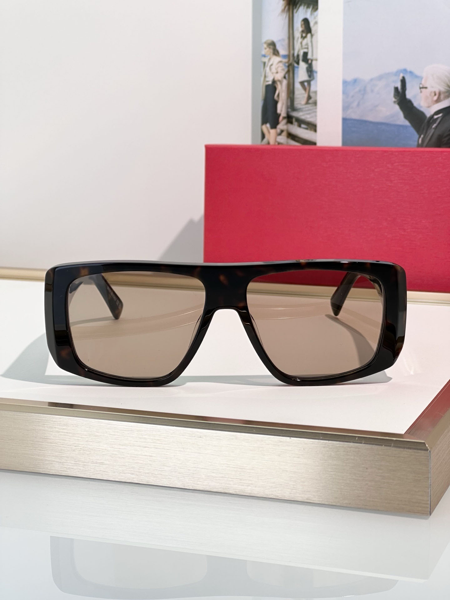 Womens Sunglasses For Women Men Sun Glasses Mens Fashion Style Protects Eyes UV400 Lens With Random Box And Case 832-image-879357965