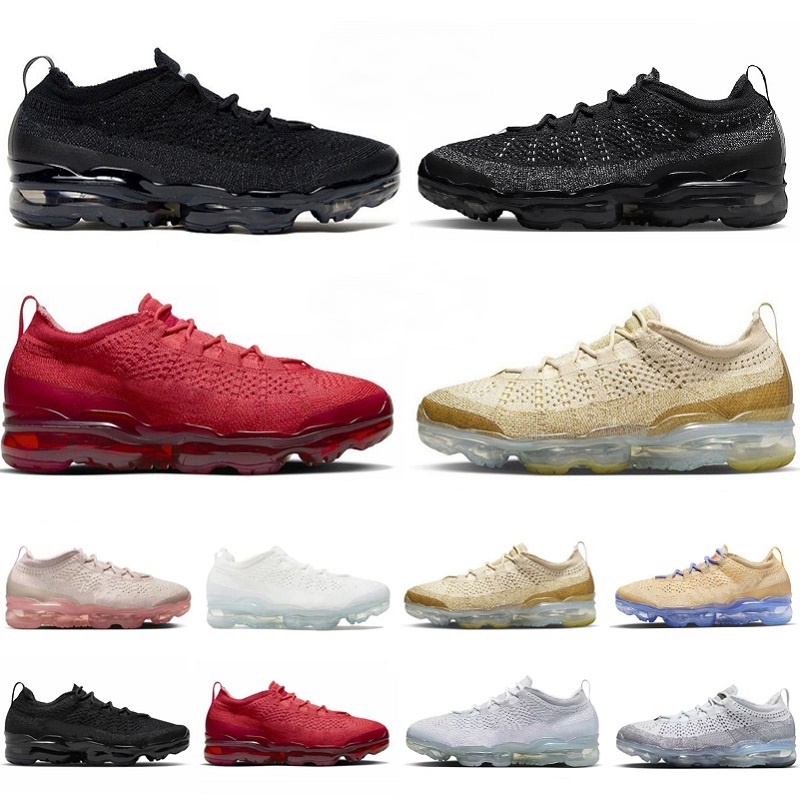 2023 New Mens Running Shoes Chaussures Knit Designer Baltic Blue Citron Tint White Pure Platinum Oatmeal Sneakers Top Quality Womens Sport Trainers