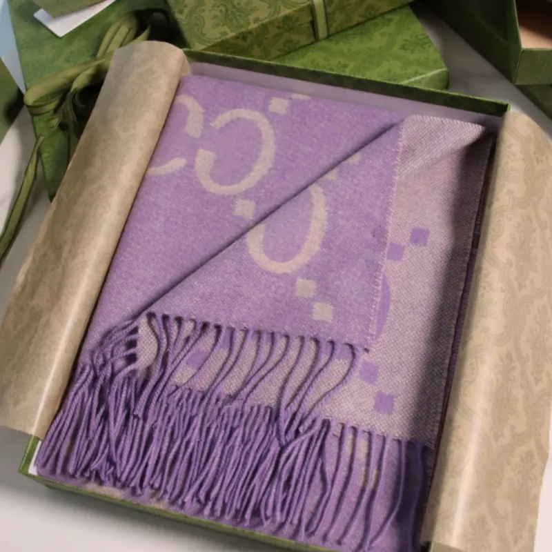 Top quality designer scarf for women designers scarf 100% wool Shawls brand Scarves Pashmina Winter letter G mens Echarpe Luxe Cashmere Christmas gi