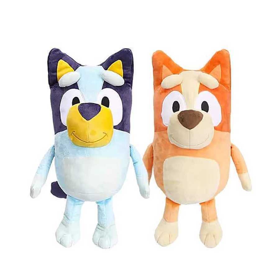 Bluey Plushies Bingo Plush Toys 40cm Soft Stuffed Dolls Anime Figure Decorations Cartoon Throw Pillows Childrens Birthday Gifts L260310-image-1097023721