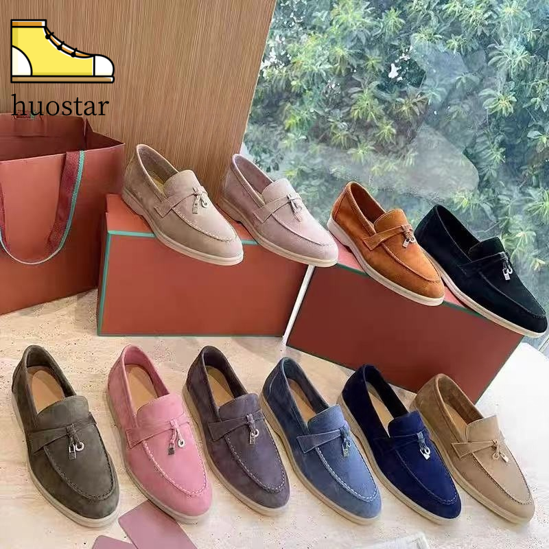 Slippers Designer Women Slipper Go Mules Rubber Flat Sandals Thick Bottom Suede Mule Wrapped Toe Leather Sandal Summer Beach Flip Flops-image-969281377