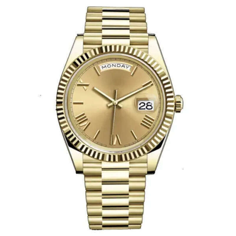 AAA 36mm 41mm Men's high quality Wristwatch Mens Orologio dias Automatic nical Watch full Stainless Steel dia bezel Luminous Gold watch montre