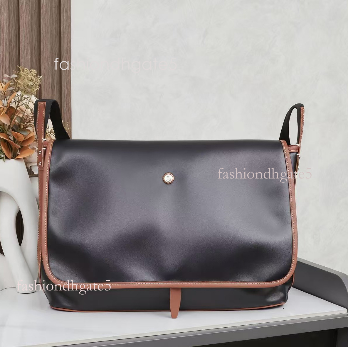 Portefeuille classique avec bracelet en cuir à la mode pour hommes et femmes, sac à bandoulière haut de gamme à la mode, sac sous les bras, mini