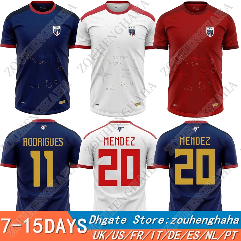 S-4XL 25 26 Cape Verde Soccer Jerseys Vintage 2025 2026 Africa Cup Home Away Third Men Players Fans Football Shirt Kit JOVANE MONTEIRO BEBE MENDE-image-938492952