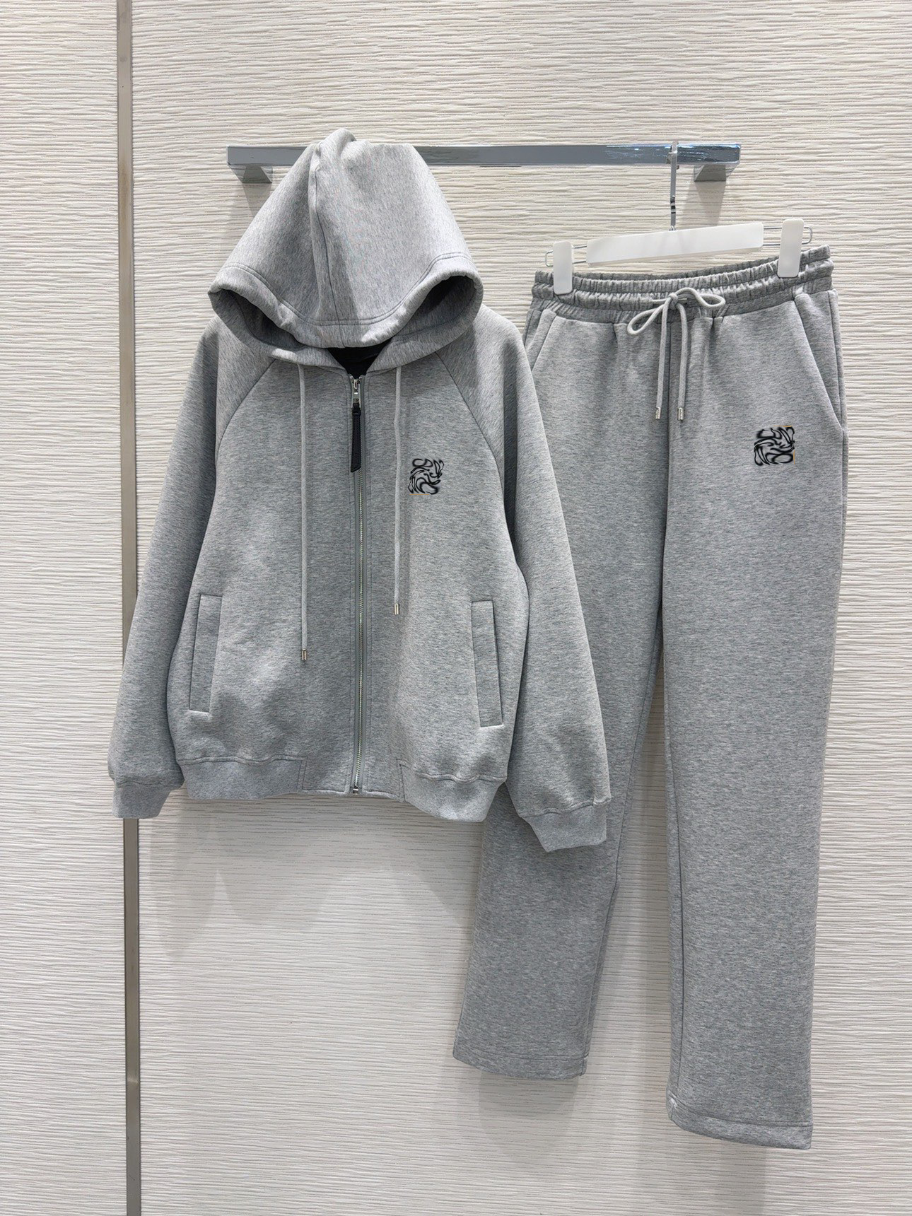 Fashion Women's Sweatsuit Casual Wear Tracksuits Casual Suit Zipper Hoodies Hooded Jacket Outdoor Pants 33365 S-L