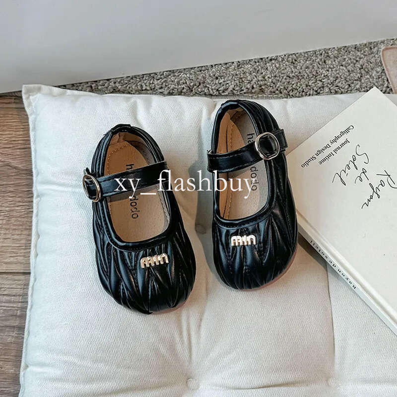 Designer Sandals Girls Mary Jane Shoes SS 2025 Soft Sole Princess Flats for Toddler/Little Kid Spring Autumn2025