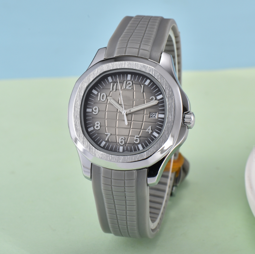 2025 Men's women PP luxury wristwatch Aquanautly Automatic mechanical movement High quality ladies' watches high quality rubber strap watc