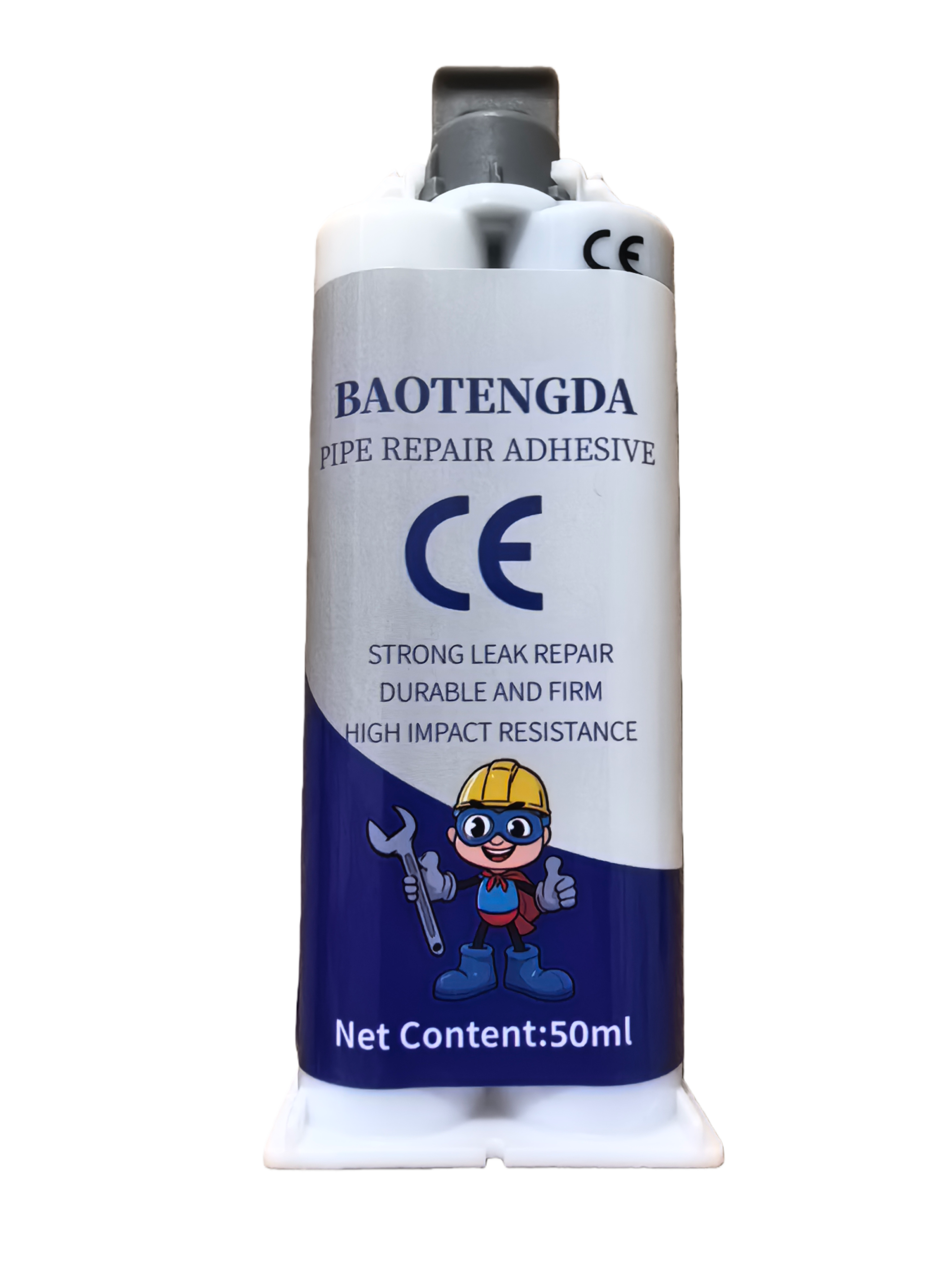 Baotengda Pipe Repair Adhesive, 25ml/50ml Epoxy Resin Glue with 30-Minute Curing, Hard & Eco-Friendly for Pipe Leak Repair-3-image-1081240705
