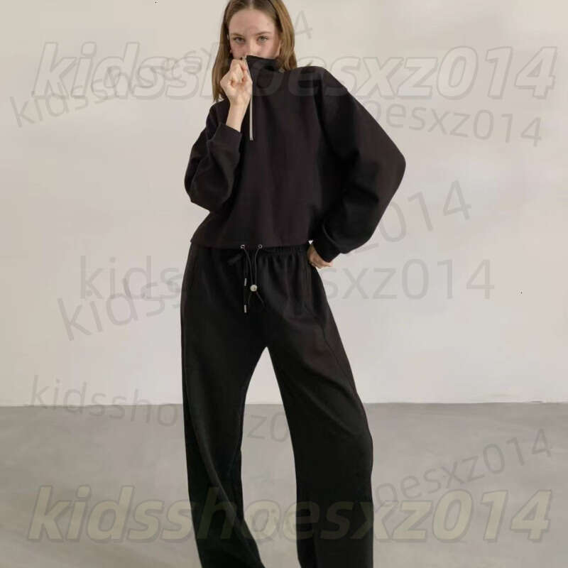 Alosets Sweatshirt Hoodie Alosets Woman Clothe Jacket New Casual Sports Suit Womens Elegant Simple Versatile Baby Designer Clothes Size S-xl-image-1081440945