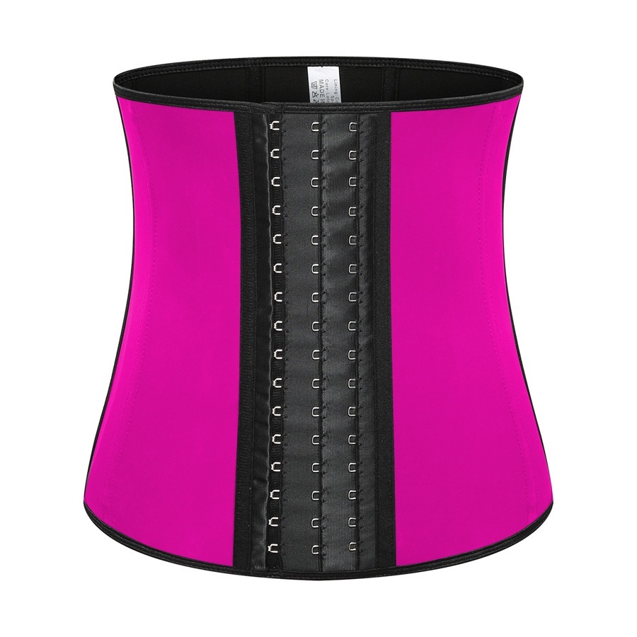 Women Latex Waist & Tummy Slimming Suit Daily Fitness Workout Sauna Sweat Belts Waist Trimmer Corset Cincher 9 Steelbones Firm Control Abdomen Sh-image-747273578