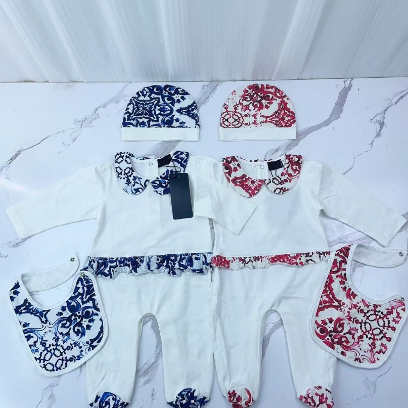 Haute qualité infantile Onesies barboteuses bébé fille concepteur nouveau-né ensembles Costume salopette vêtements combinaison enfants body pour