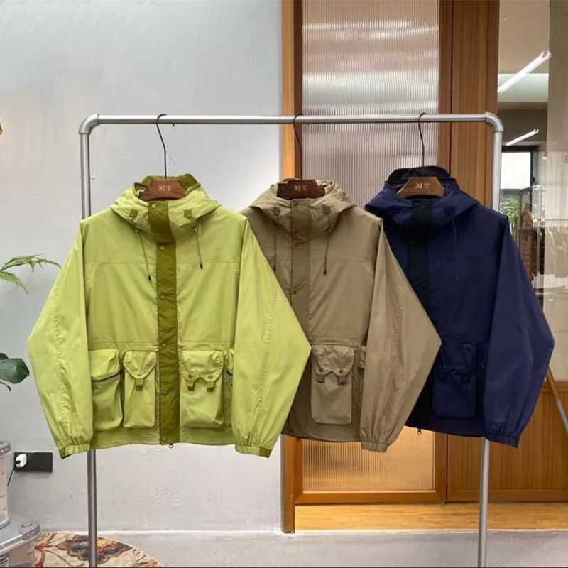 Military Style Thrdimensional Pocket Improved Workwear Jacket Mountain Outdoor Hooded Trekking Hiking Camp Travel Stormsuit L260607