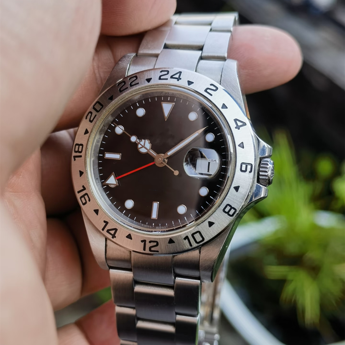 Men's Watch 40MM Retro Style 904L Swiss Movement 16570 Waterproof Super Factory High Quality Designer Watch