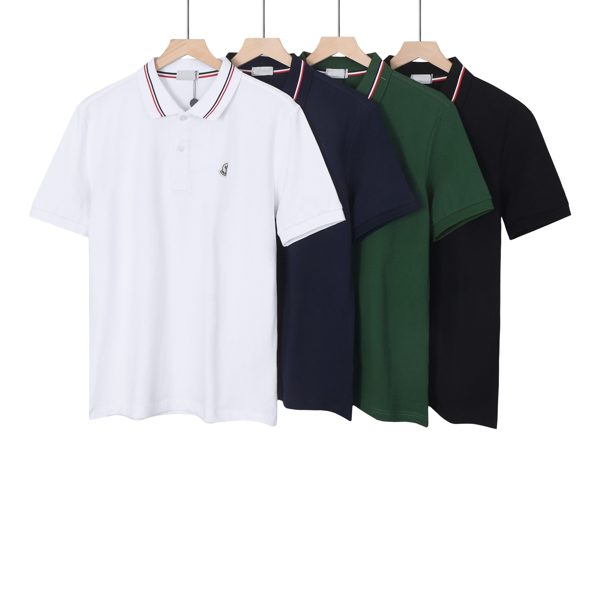 designer polo shirt men polos shirts womens embroideried badge short sleeve cotton casual tops summer outfit Top quality casual and commercial du-image-967924756