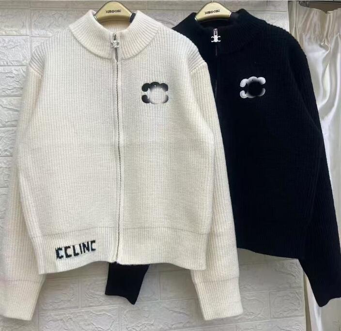 LINE562 luxury sweaters womens long sleeve girls zipper cardigan jumpers designer sweater women clothing ece