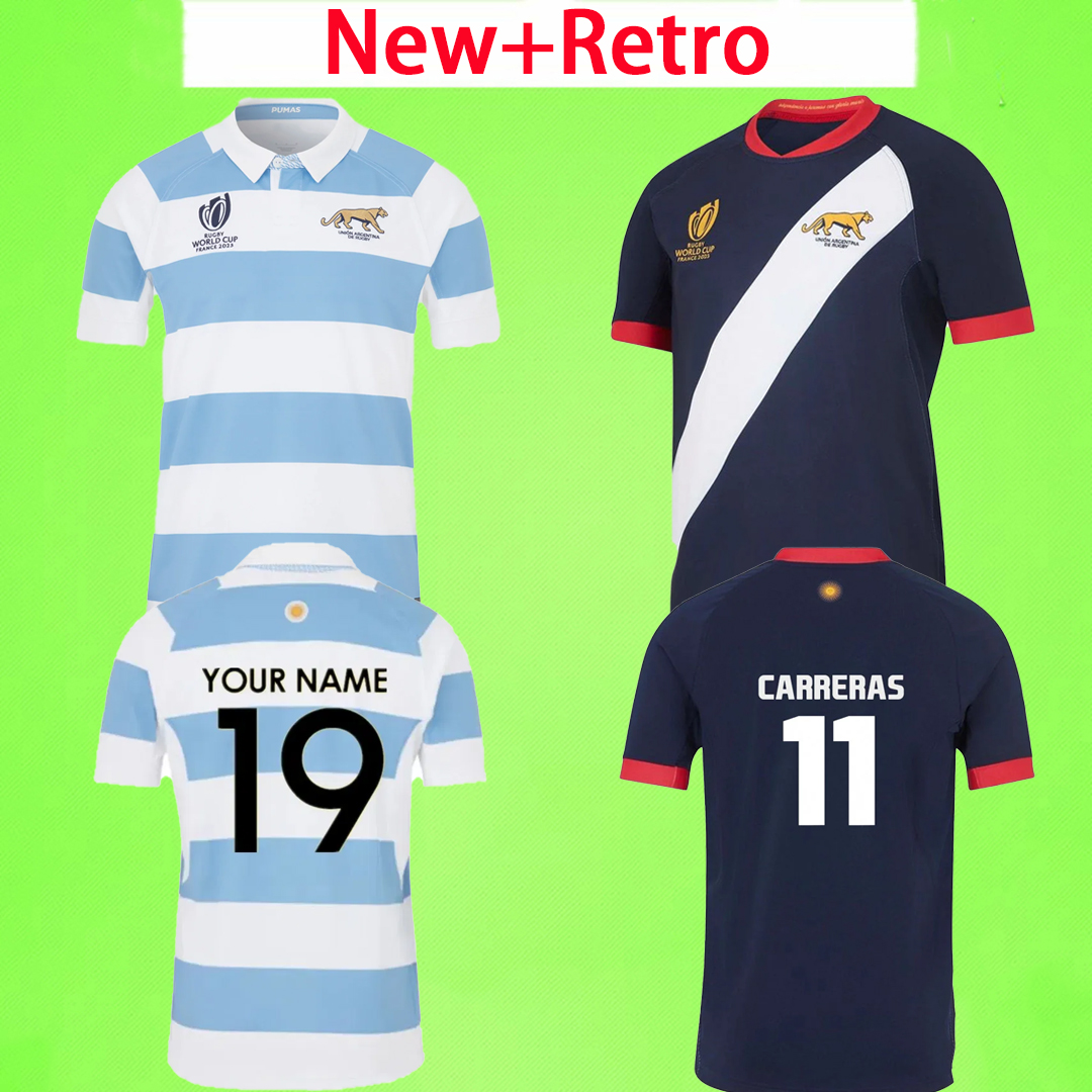 2026 2027 Argentine Rugby Jerseys à domicile Chemises S-5XL T 23 24 25 26 27 Uniforme d'entraînement à manches courtes Version des fans Union Nat