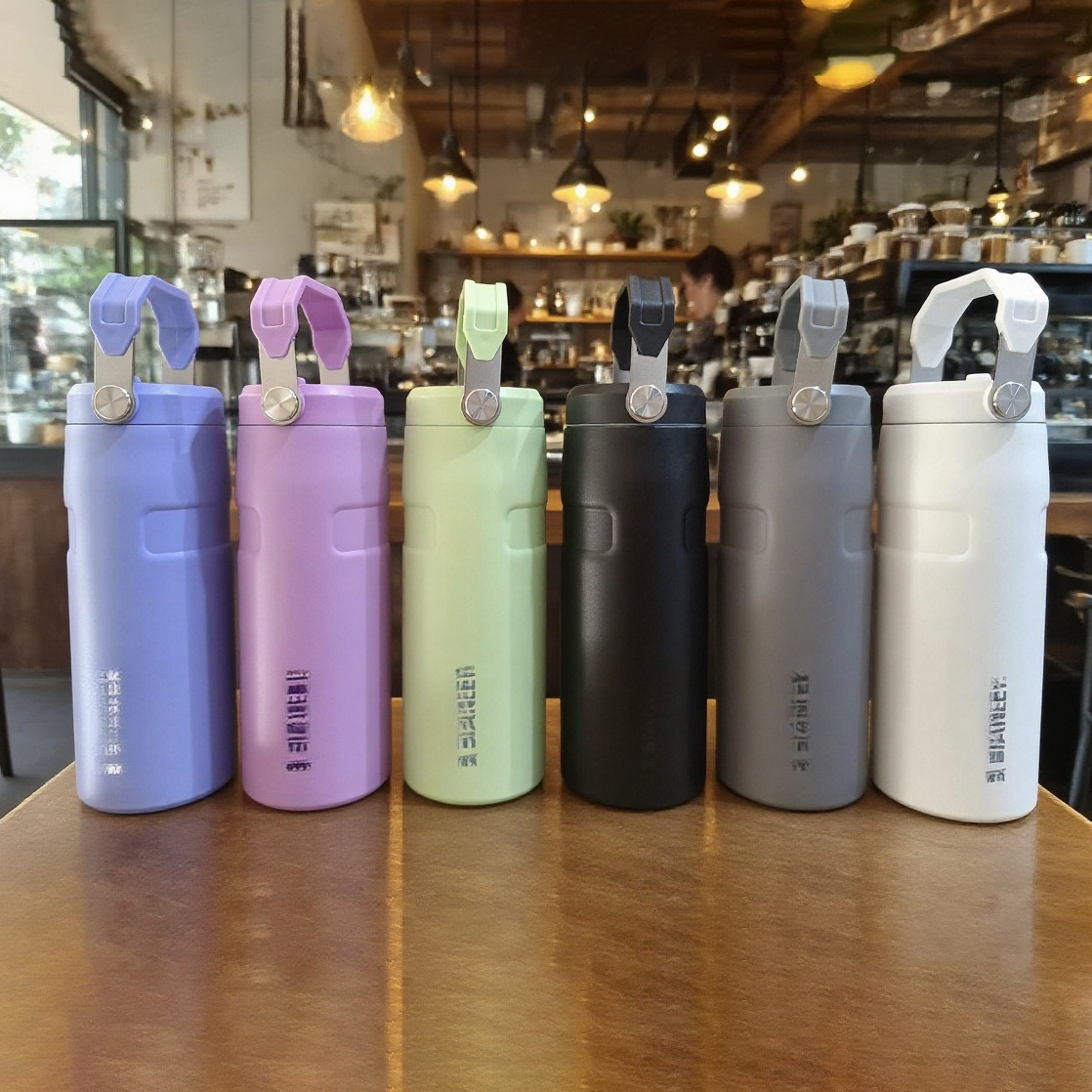 Designer water bottle 16oz large capacity straw water cup with high appearance quality portable outdoor ice cup M260225-image-1095426906