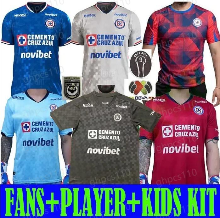 4XL 25/26 Cruz Azul ROTONDI Soccer Jerseys 2025 2026 RODRIGUEZ PINEDA ALVARADO ROMO football shirt Tabo GIMENEZ ROMERO home away Men Kids Kit uni-image-902571693