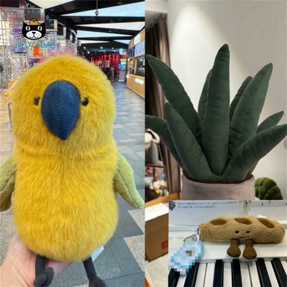 NEW Halloween Gift Domestic Plush Toy Same Style Jelly Parrot Plant Aloe Vera Baguette Pendant UK JC Cyber Monday Online W260306-image-1096676679