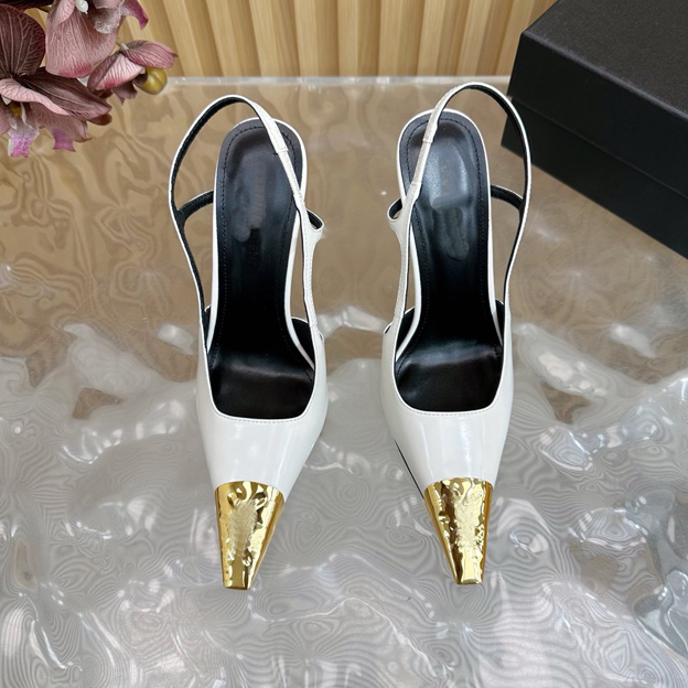 Sandales laquées, talons hauts, robe classique Paris, talons hauts 10,5cm femme, mariage or noir 35-42