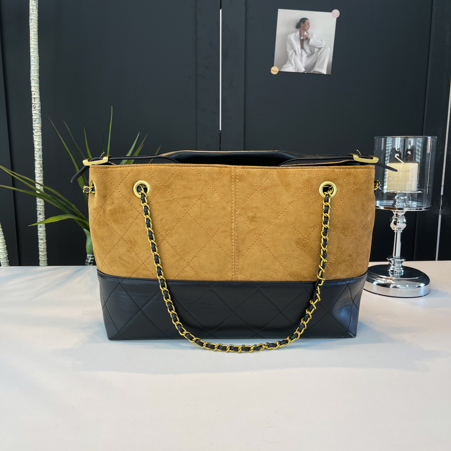 Designer bag luxury brand handbags, suede fabric 10A high quality ~ top master quality plaid shopping bags, fashionable ladies' crossbody bag,