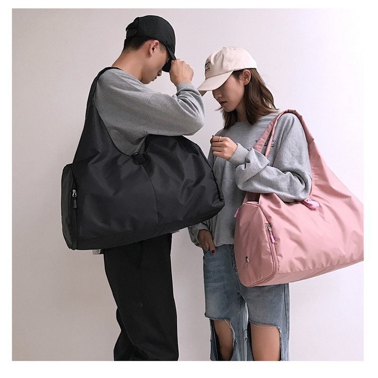 Unisex Designer Yoga Tote Bag - Large Capacity Canvas Shopper for Travel/Gym/Work | Durable & Lightweight | Men & Women Fashion Accessories