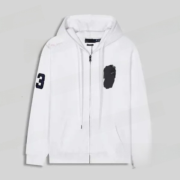 Ralfs Laure Hoodie Designer Men's Polo Jacket Zip Up Hoodies Women Tracksuit Polo Veste Coat Hoodie Raplhs Laurrensly Sweatshirt S Clothing Slv