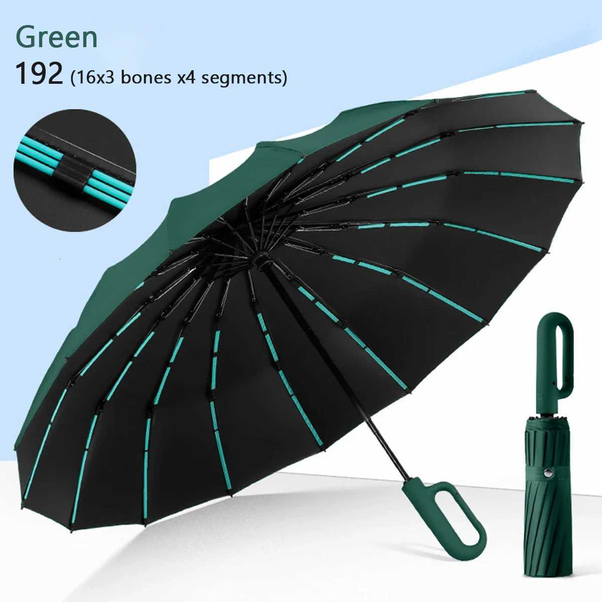 Large fashion travel umbrella windproof and waterproof umbrella automatic umbrella UPF50UV C251027 M260303-image-1096023628