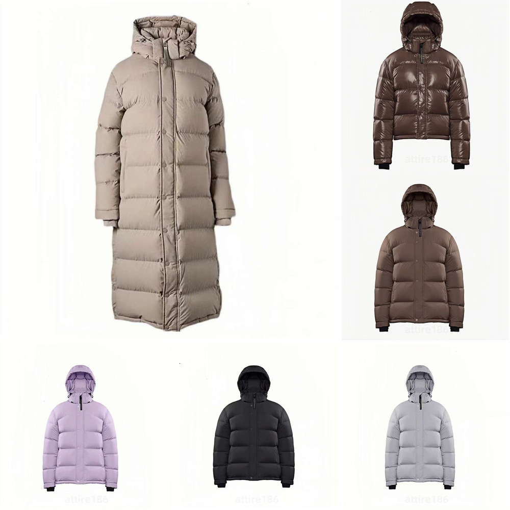 hot Designer Aritzia down jacket super puff short hooded vest branded waistcoat Canada down thickened extreme coId warm knee length jackets 1c6